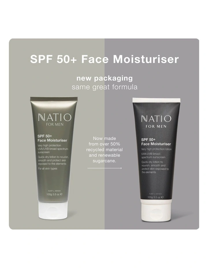 SPF50+ Face Moisturiser