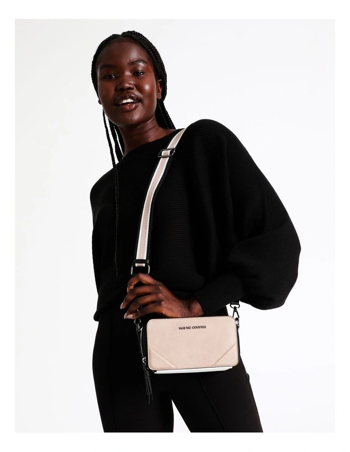 Courtnie Crossbody Bag in Natural