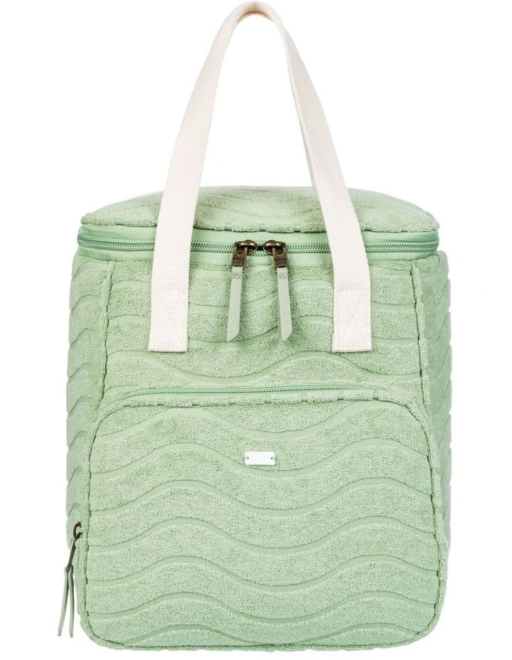 Sunny Palm Lunch Bag in Quiet Green