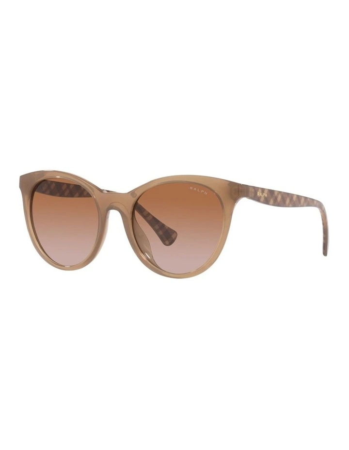 0RA5294U Sunglasses in Shiny Transparent Camel