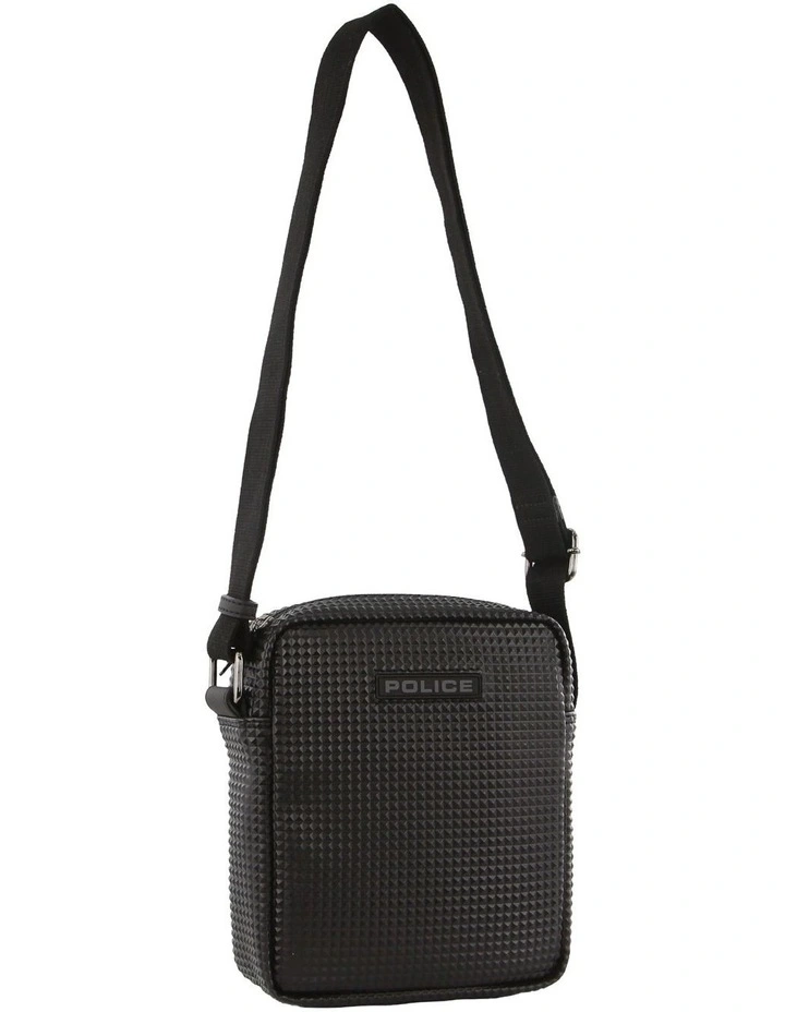 Pyramid Cross-Body Bag Small in Black