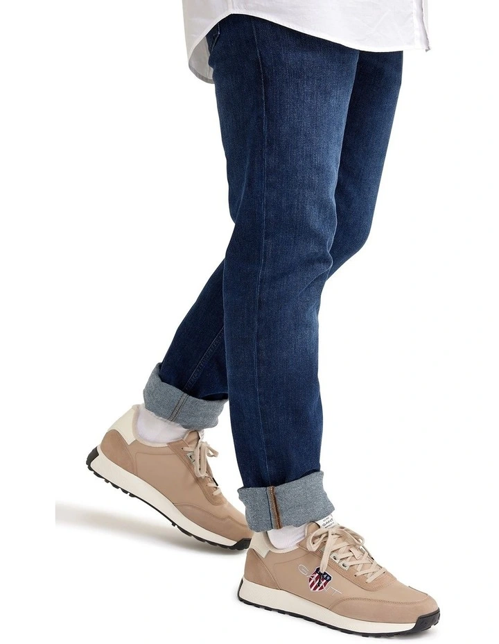 Garold Suede Sneaker in Brown