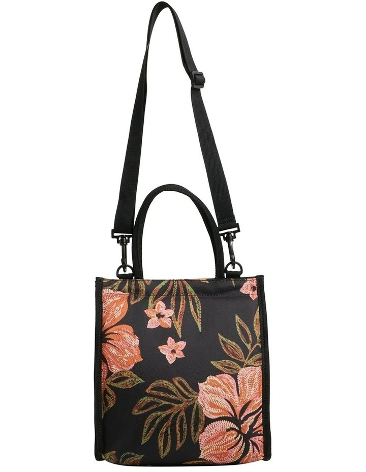Tropics Cooler Bag in Black Pebble