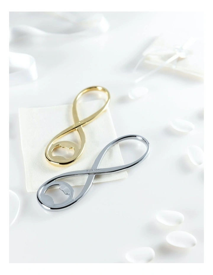Infinity Bottle Opener in Chrome