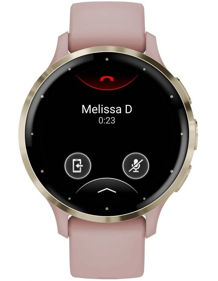Venu 3S 010-02785-03 Smartwatch in Dust Rose/Soft Gold