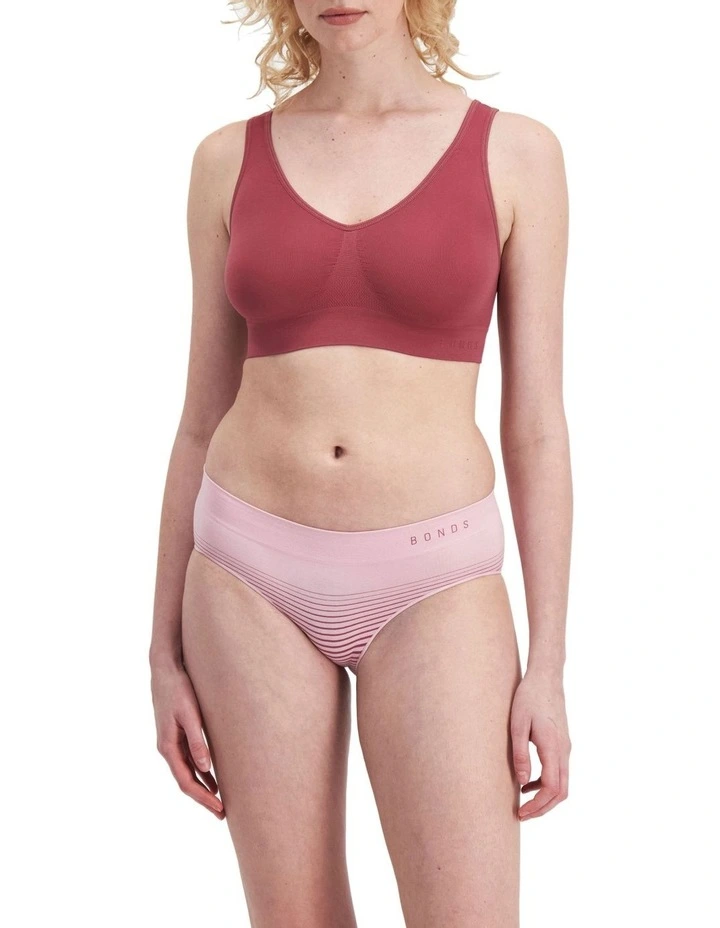 Seamless Midi Brief in Pink