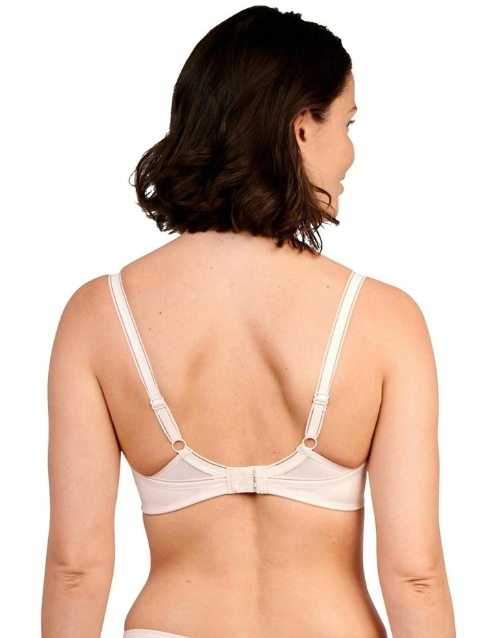So Refresh Underwire Breathable Microfiber Bra in Silver Peony