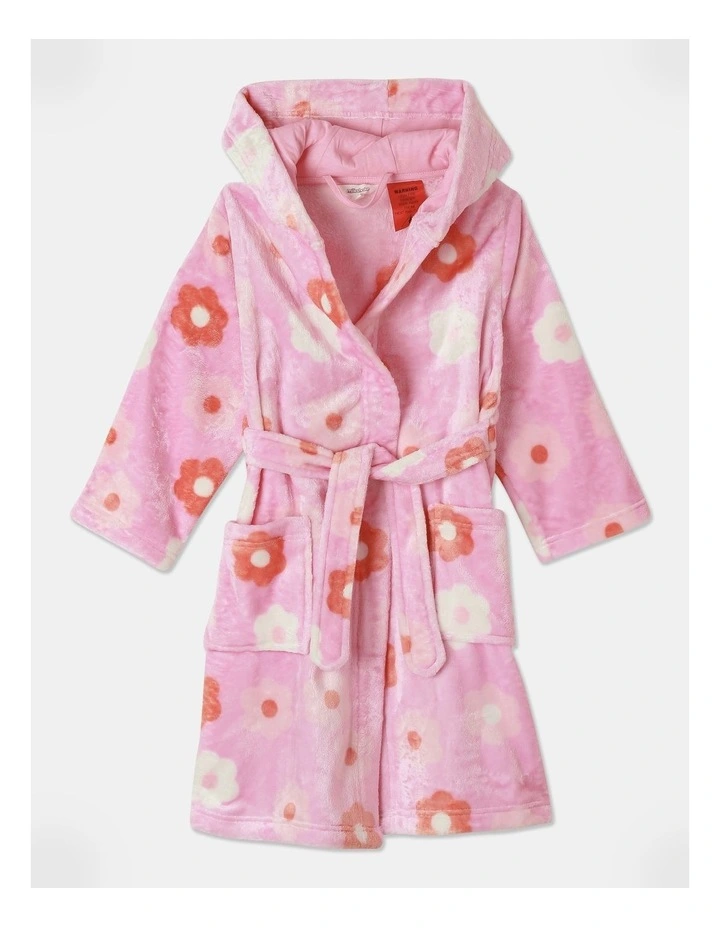 Flowers Gown in Pink