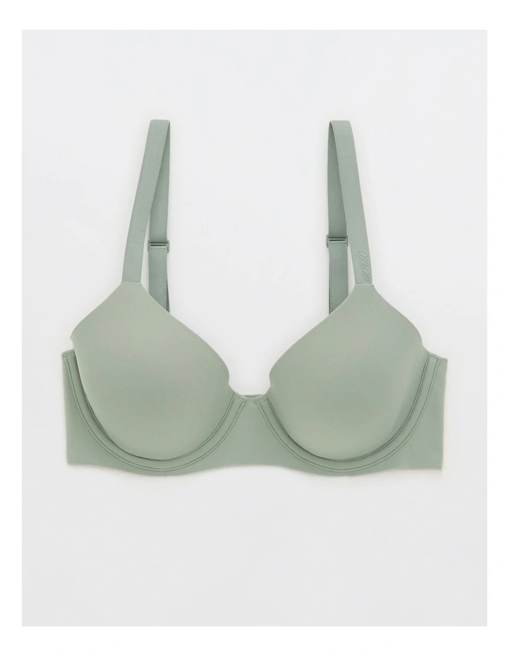Smoothez Full Coverage Lightly Lined Bra in Sprout Green