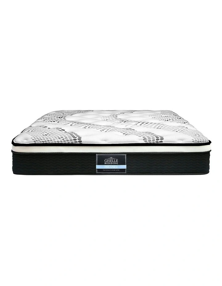 Euro Top Spring Foam Double Size Mattress 32cm in White