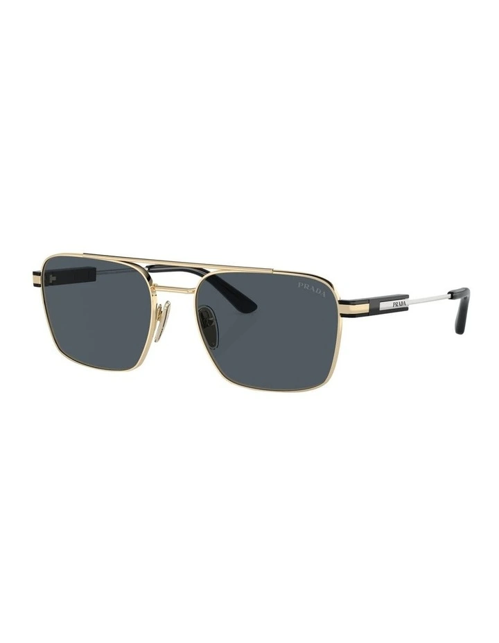 PR 67ZS Sunglasses in Gold