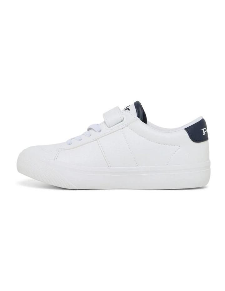 Riley Pre-School Youth Sneakers in White