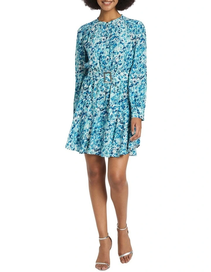 Blue Meets World Dress in Blue