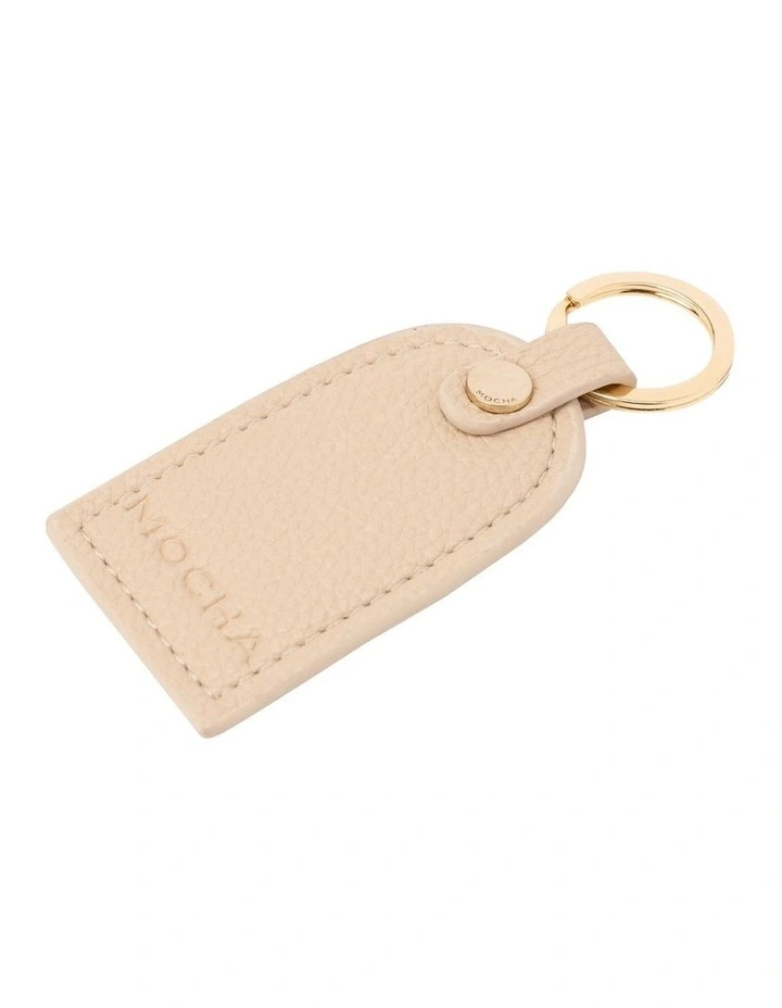 Sienna Arch Keyring in Beige