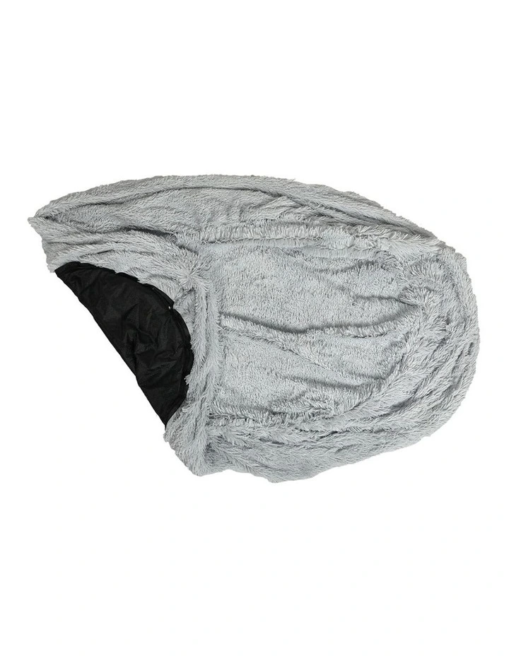 Washable Replacement Pet Zipper Bed Cover 180cm in Grey