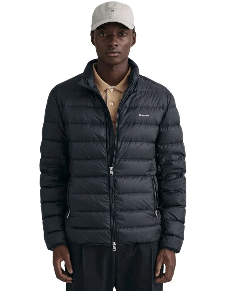 Light Down Jacket in Black