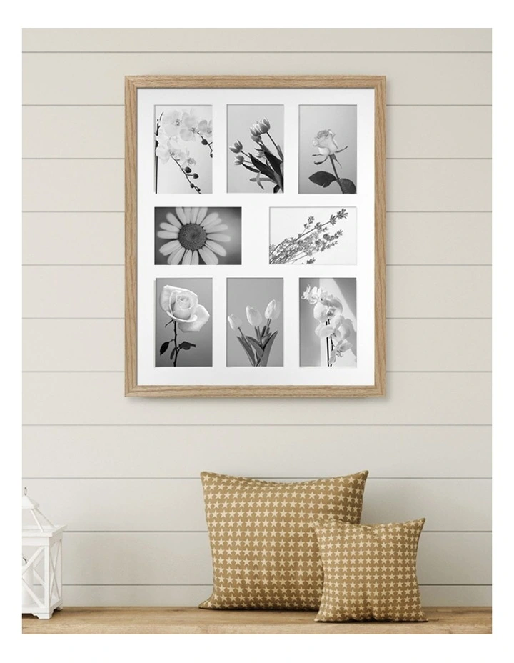 Decorator Photo Frame 40x50/10x15 in Natural