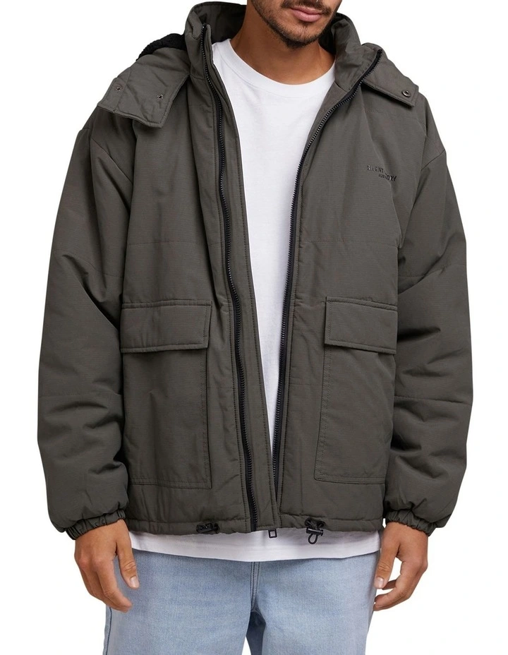 Defeat Nylon Jacket in Khaki