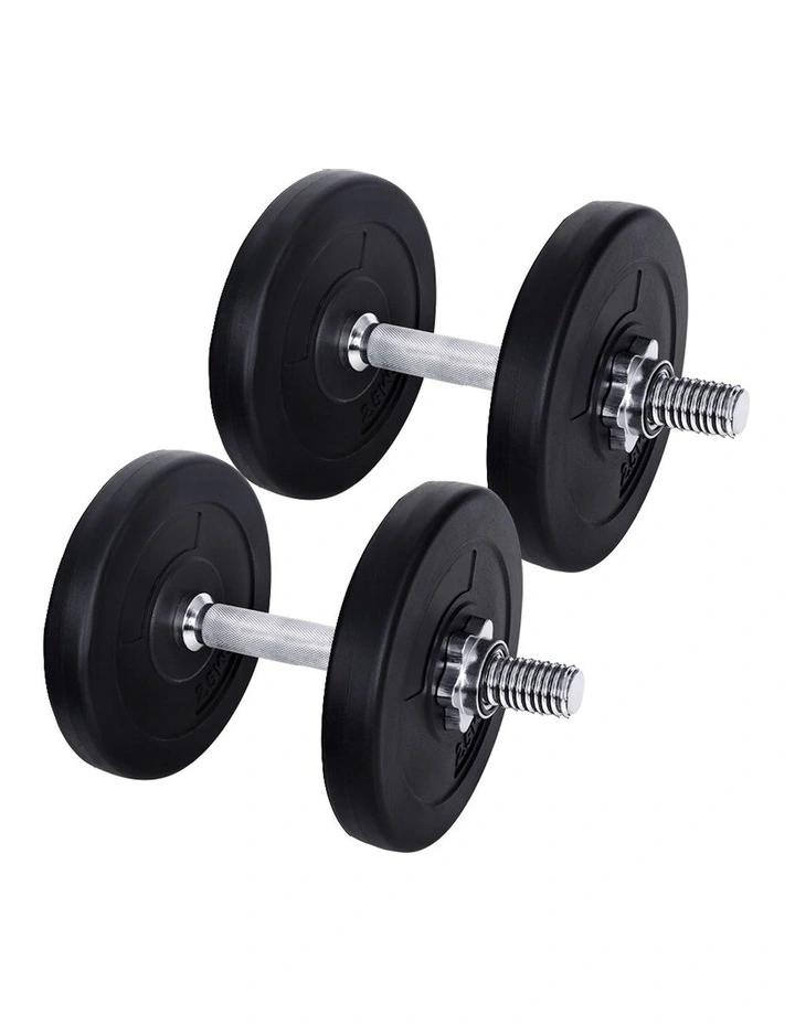 15KG Dumbbells in Black