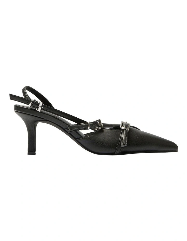 Veronica Heeled Shoes in Black