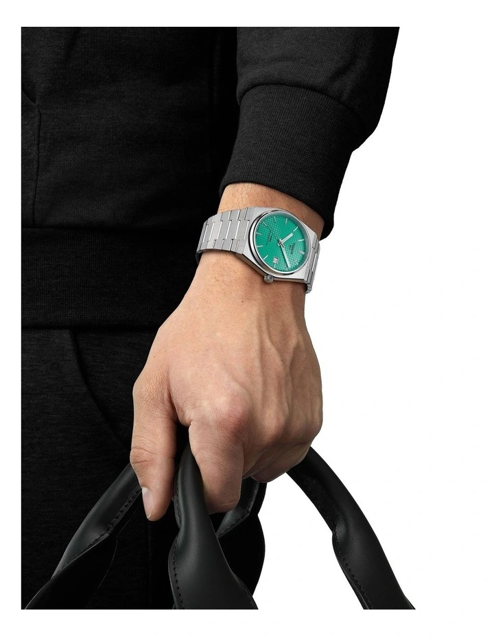 PRX Powermatic T1374071109101 Watch in Light Green