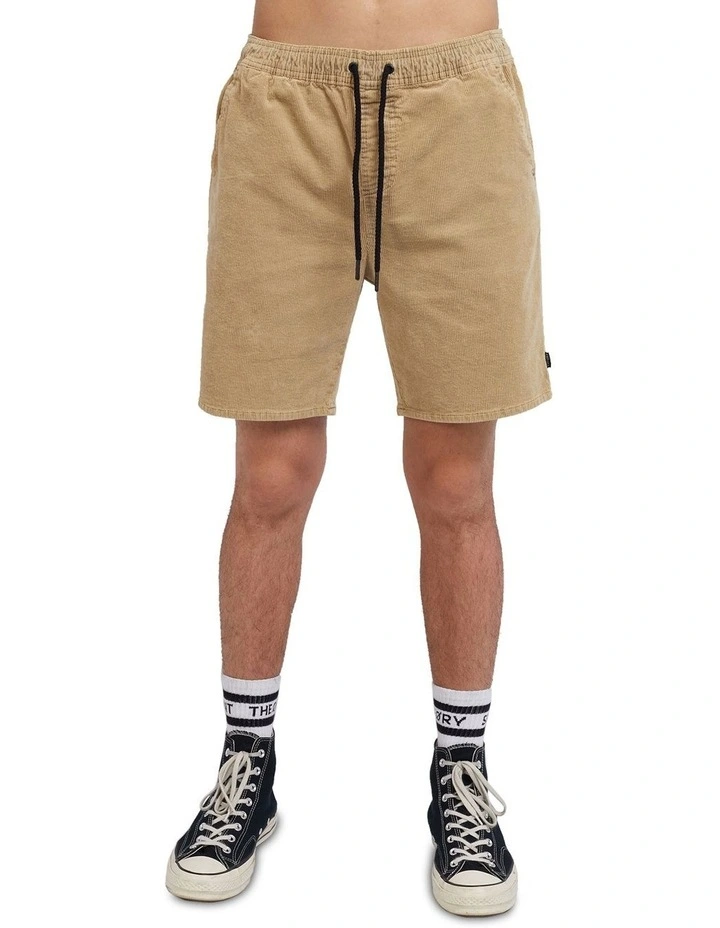 Cord Short in Brown