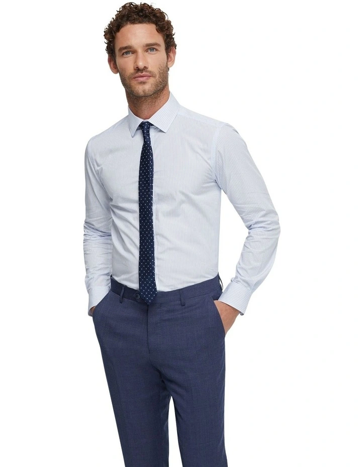 Beckton Stripe Shirt in Sky