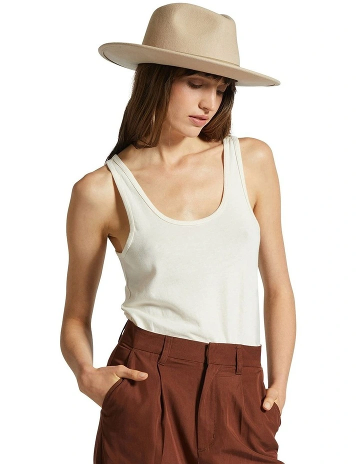 Carefree Organic Scoop Tank in Smoke