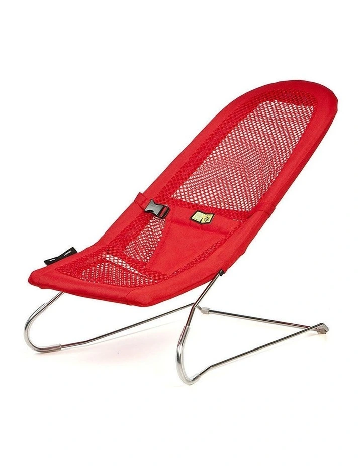 Serenity Red Infant Baby Bouncer Chair