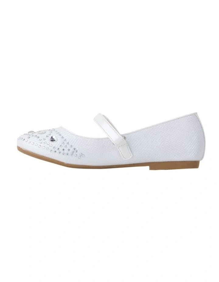 Coco Hearts Shoes In White