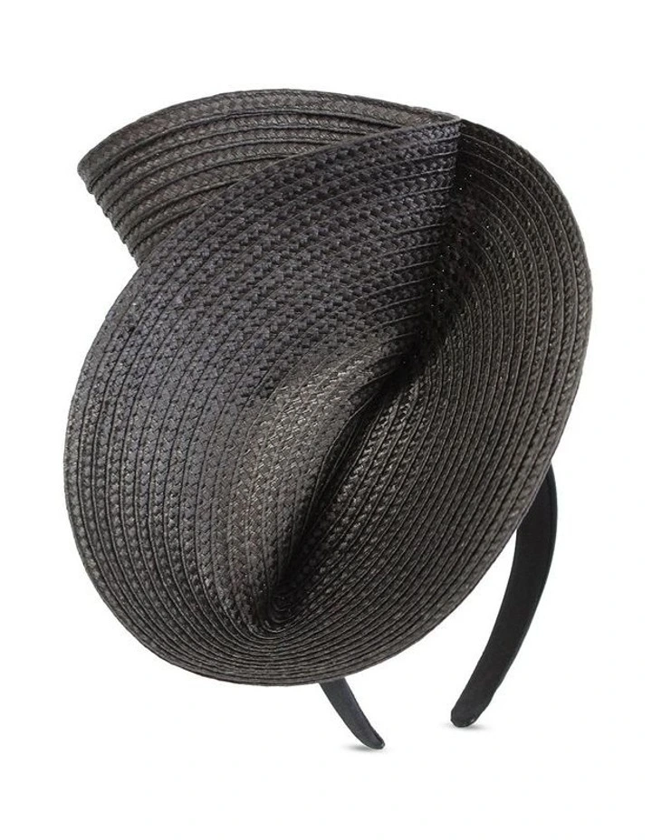 Alexia Fascinator in Black