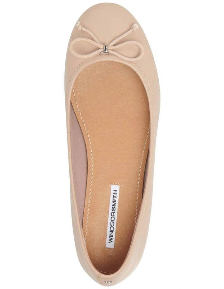 Babydoll Loafer in Blush Leather