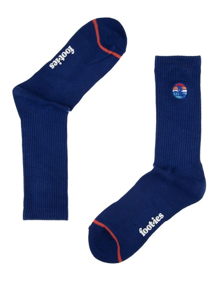 Mountain Bike Sneaker Socks 2 Pack in Multi