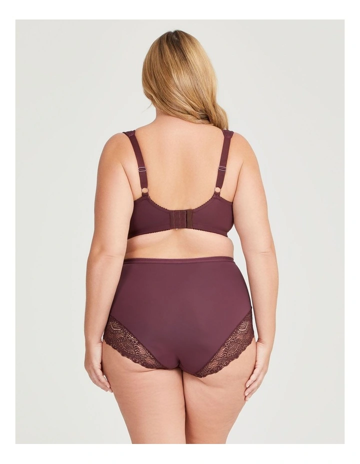 Wirefree Smooth Support Bra in Chocolate