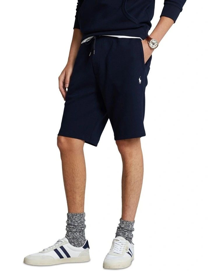 Double-Knit Short in Navy