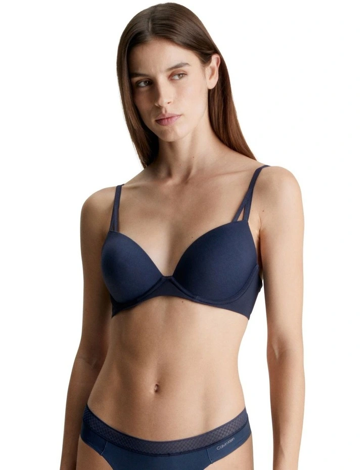Seductive Comfort Light Lift Demi Bra in Navy