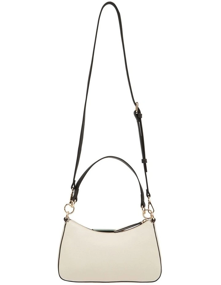 Gabbi Mini Top Zip Bag in Stone