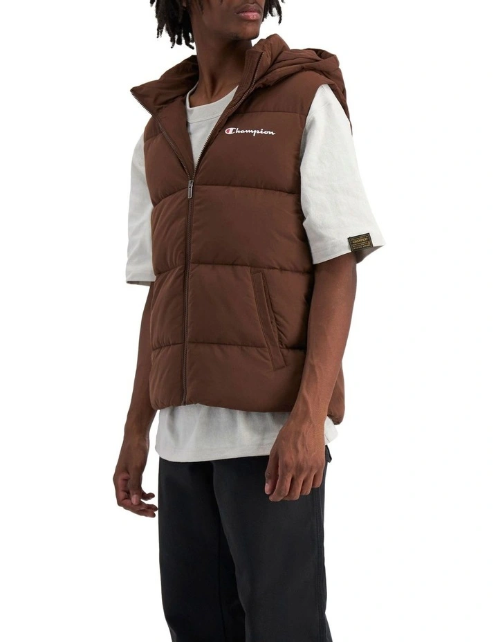 Rochester Puffer Vest in Charlie Brown