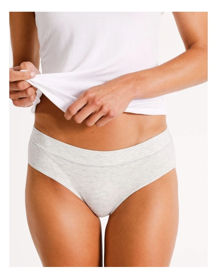 2 Pack Organic Cotton Boyleg in Grey
