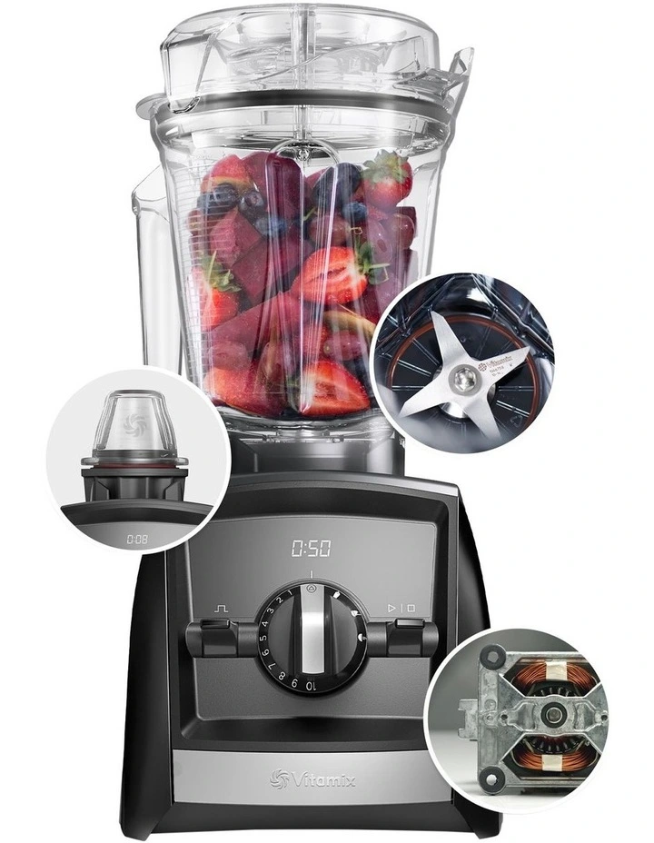 Ascent Series A2500i High Performance Blender 063211 in Red
