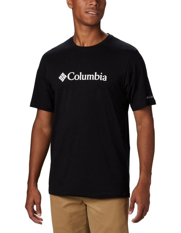 CSC Basic Logo Short Sleeve Tee in Black