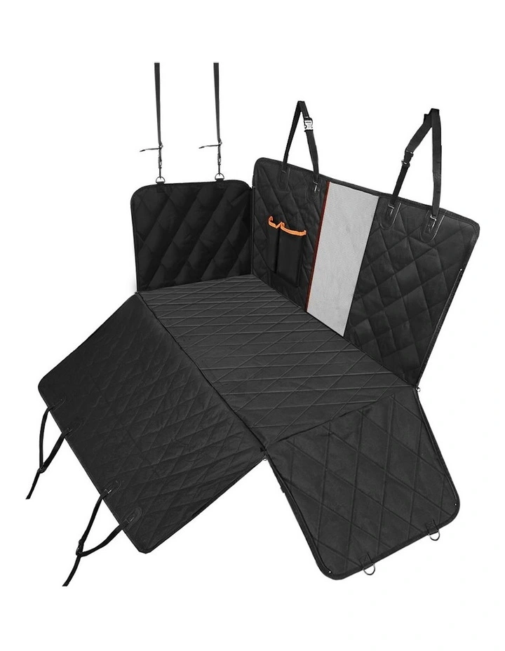 Waterproof Pet Car Seat Cover in Black