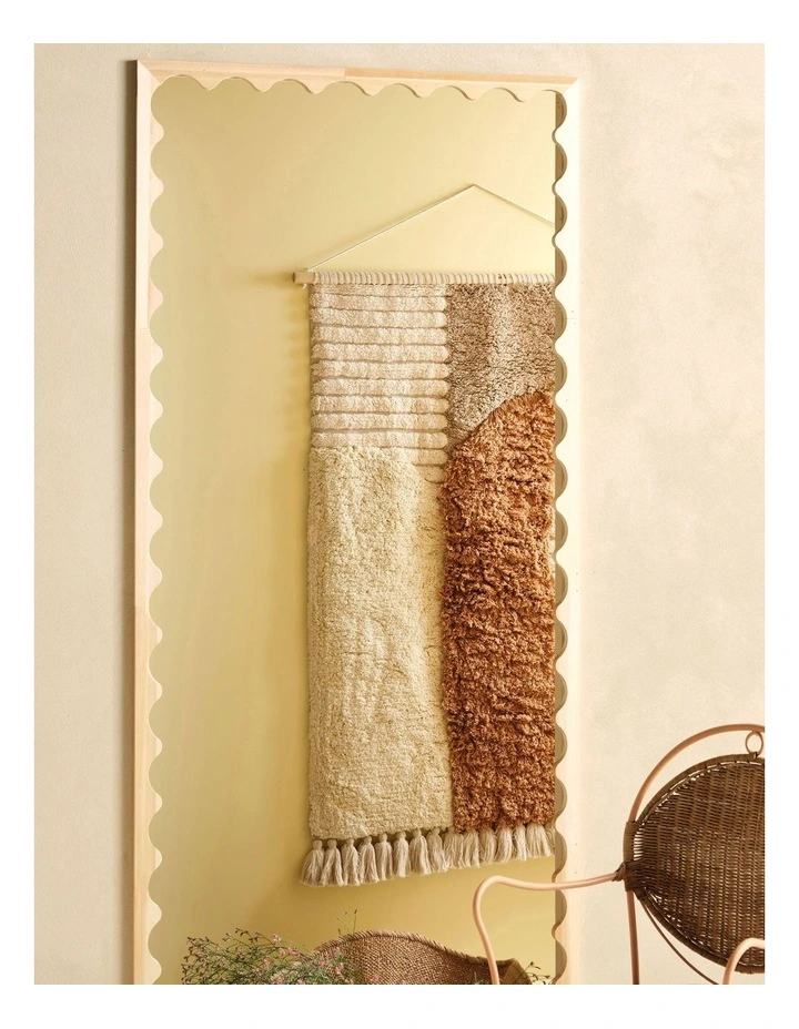 Tia Wall Hanging 80x120cm in Vanilla