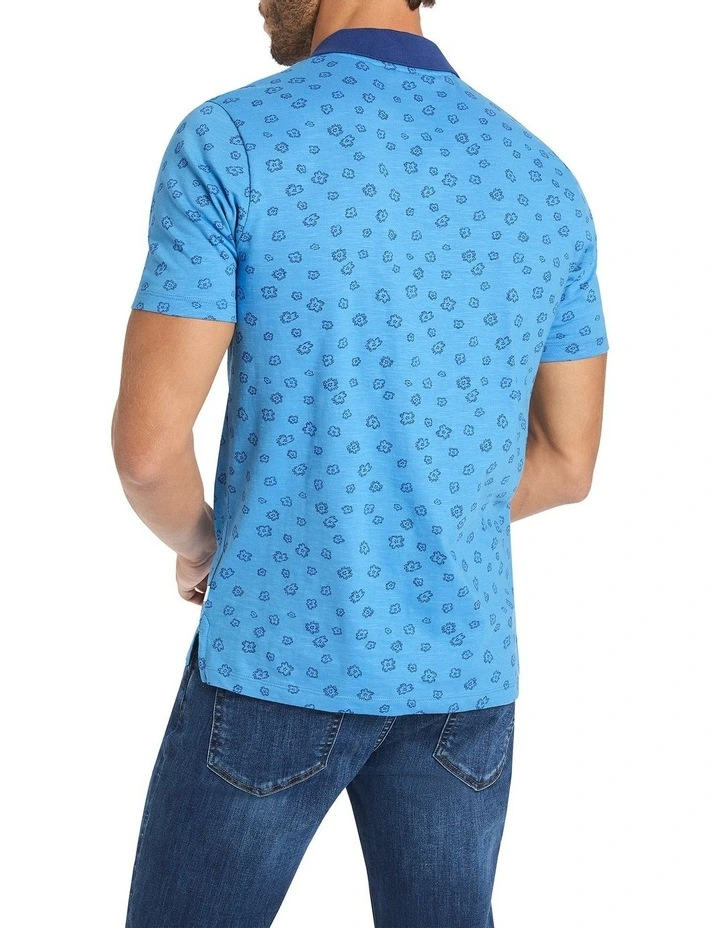 Sakura Polo in Blue