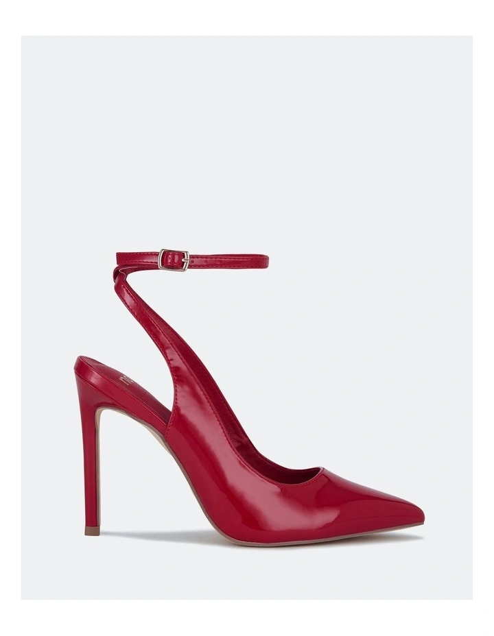 Ike Pumps in Red Patent