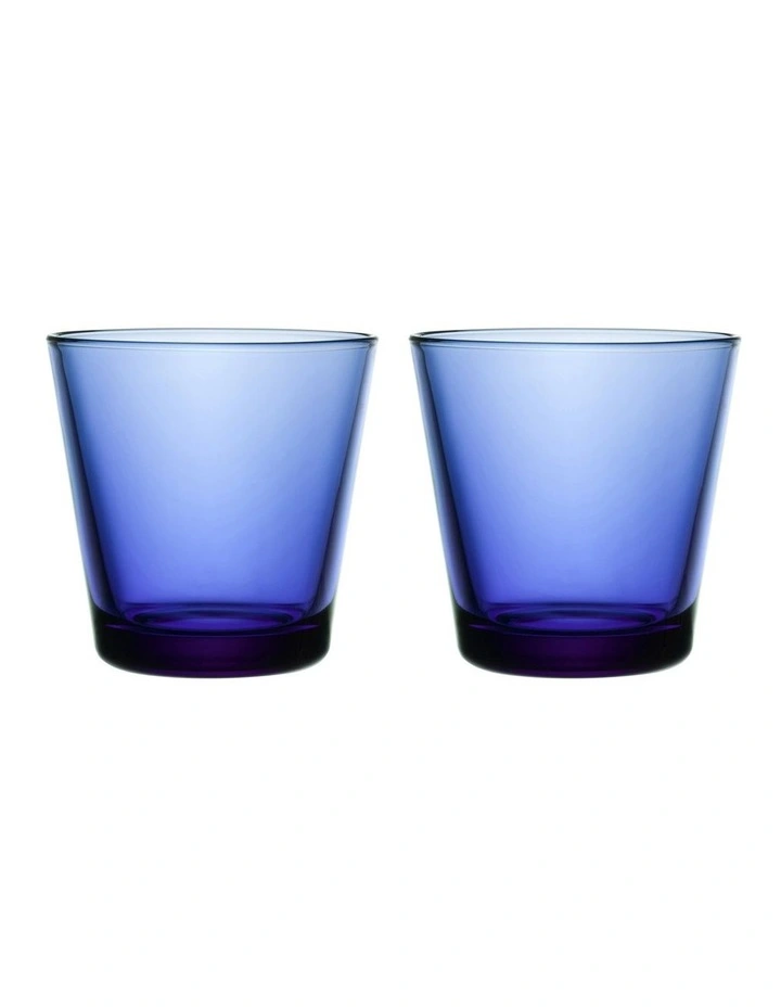 Kartio Tumbler 210ml Pair in Ultramarine Blue
