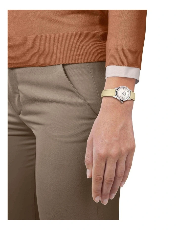 Classic Dream Lady T1292101611100 Watch in White
