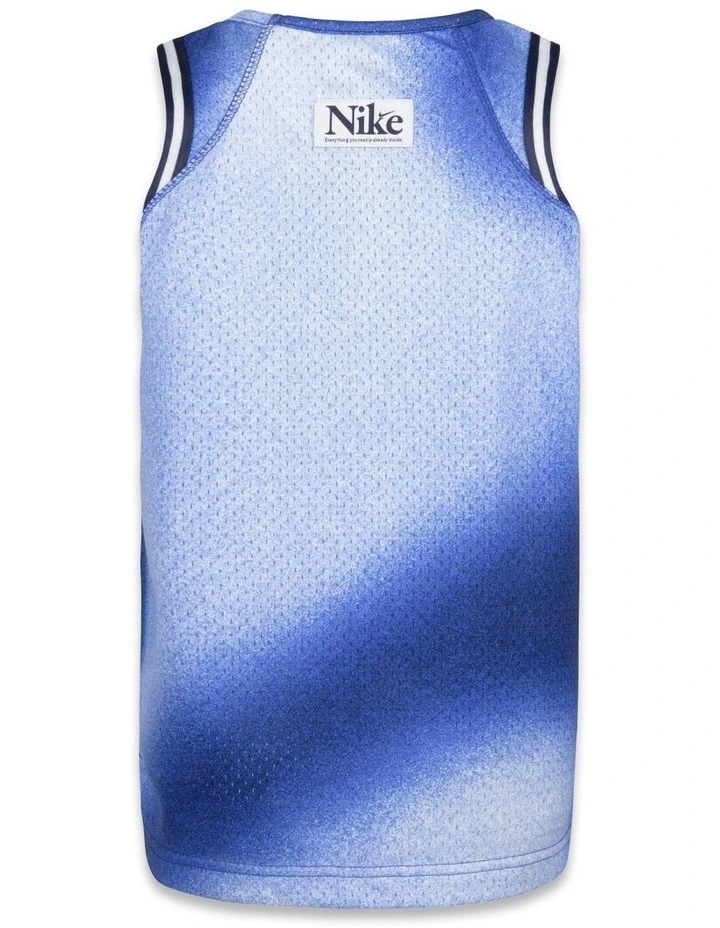 Cobb All Over Print Pinnie in Blue