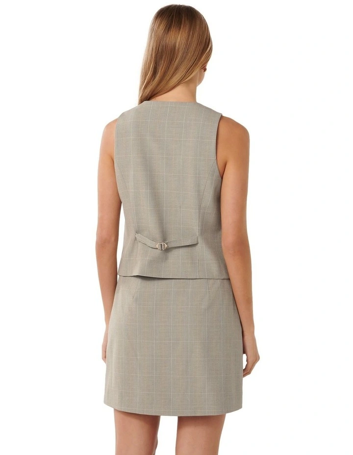 Rose Waistcoat in Grey