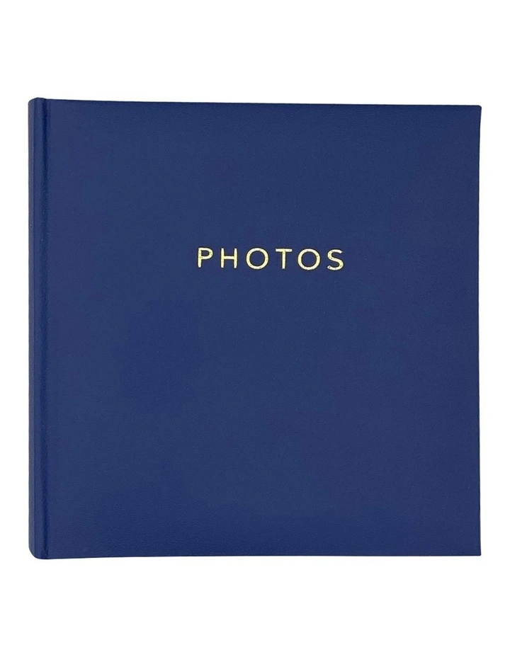 Havana Photo Album 200 Photo Capacity in Blue